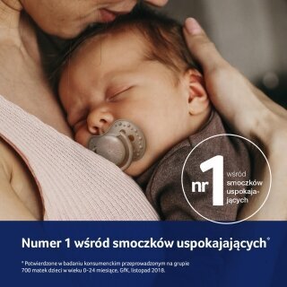 Smoczek silikonowy dynamiczny LOVI 18+m Harmony 22/908 GIRL 2 sztuki - zdjęcie poglądowe #15