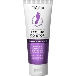 L'BIOTICA Gruboziarnisty Peeling do stóp  75g