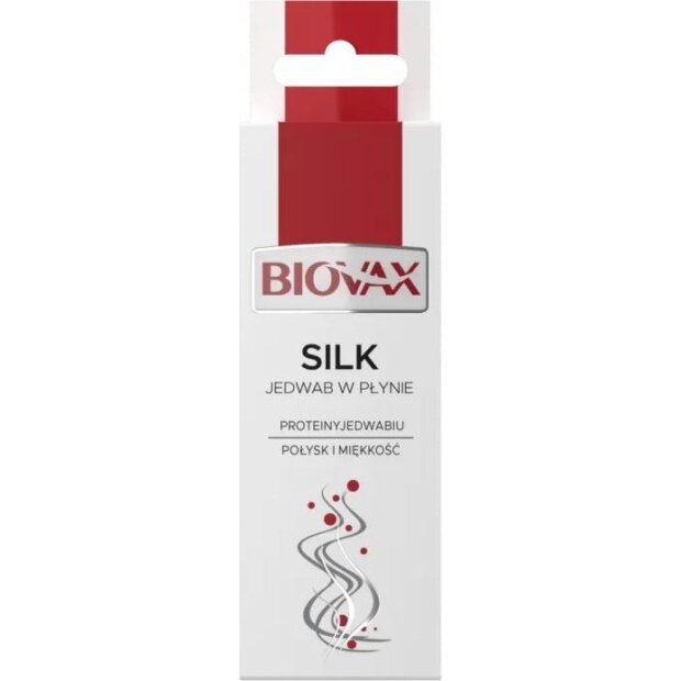 BIOVAX Silk Jedwab w płynie 15 ml | drogeria-zdrowie.com.pl