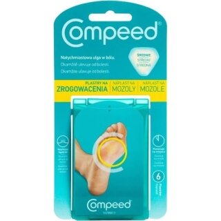 COMPEED Plastry na zrogowacenia 6 sztuk