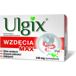Ulgix Wzdęcia Max 30 kapsułek