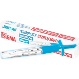 Termometr bezrtęciowy NOVAMA WHITE SIGMA 1 sztuka