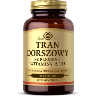 SOLGAR Tran dorszowy 100 kapsułek