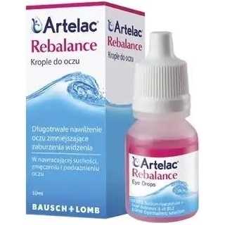 Artelac Rebalance krople do oczu 10 ml