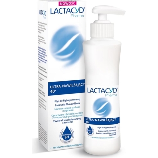 LACTACYD PHARMA Ultra-Nawilżający 40+ Płyn 250 ml