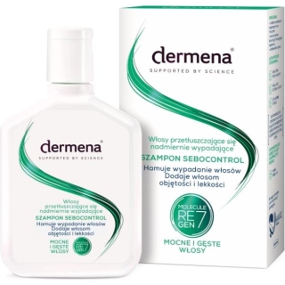 DERMENA Szampon Sebocontrol włosy przetłuszczające 200ml