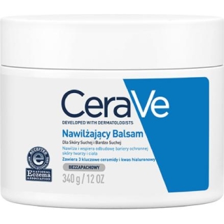 CERAVE Nawilżający balsam odbudowujący barierę ochronną skóry, 340 g