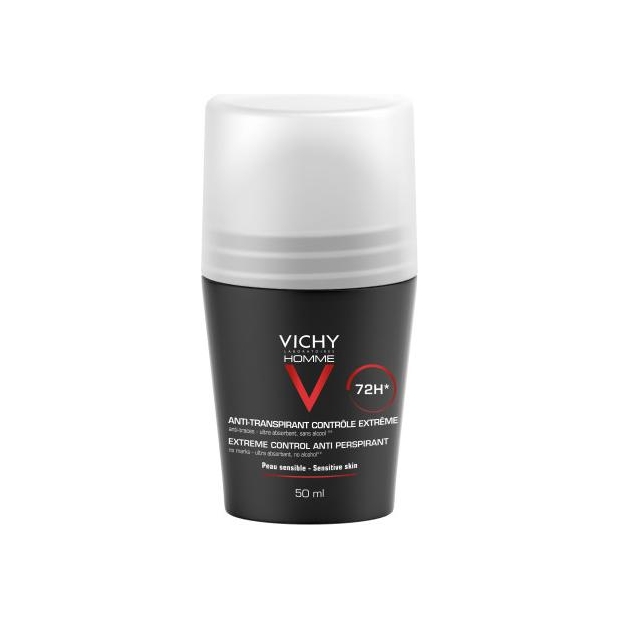 VICHY HOMME Antyperspirant 72 h 50 ml | drogeria-zdrowie.com.pl