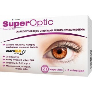 SUPEROPTIC, dla prawidłowego widzenia, 60 kapsułek