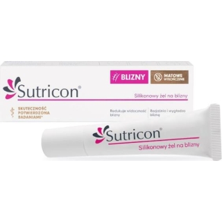 SUTRICON Żel na blizny silikonowy 15ml