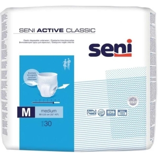 Majtki chłonne SENI ACTIVE CLASSIC medium 30 sztuk - zdjęcie poglądowe #4