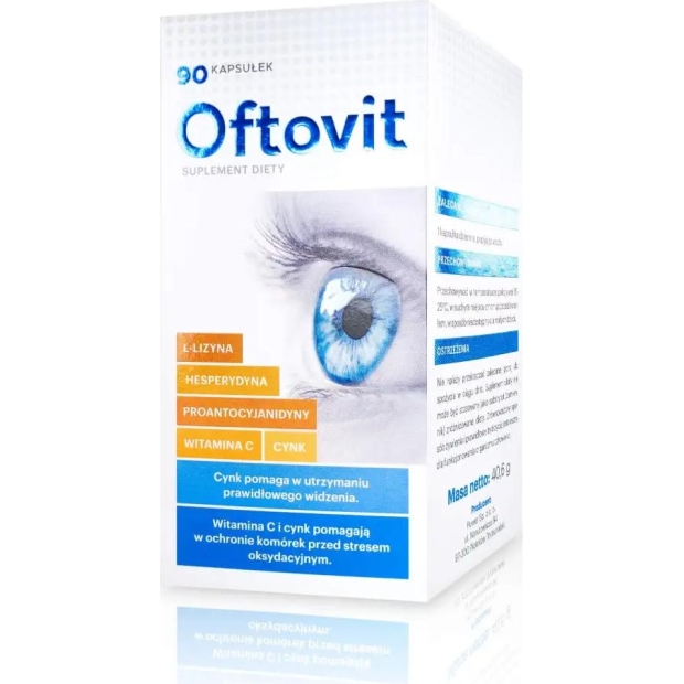 Oftovit 90 kapsułek | drogeria-zdrowie.com.pl