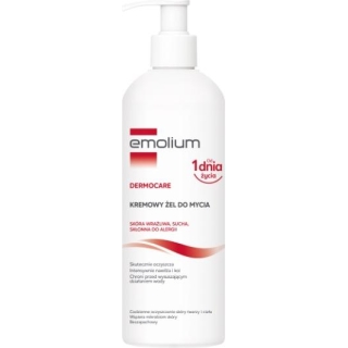 EMOLIUM DERMOCARE Kremowy Żel do mycia 200 ml