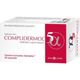 Complidermol 5alfa 60 kapsułek