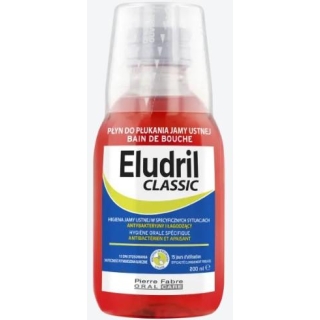 ELUDRIL CLASSIC Płyn do płukania jamy ustnej 200 ml