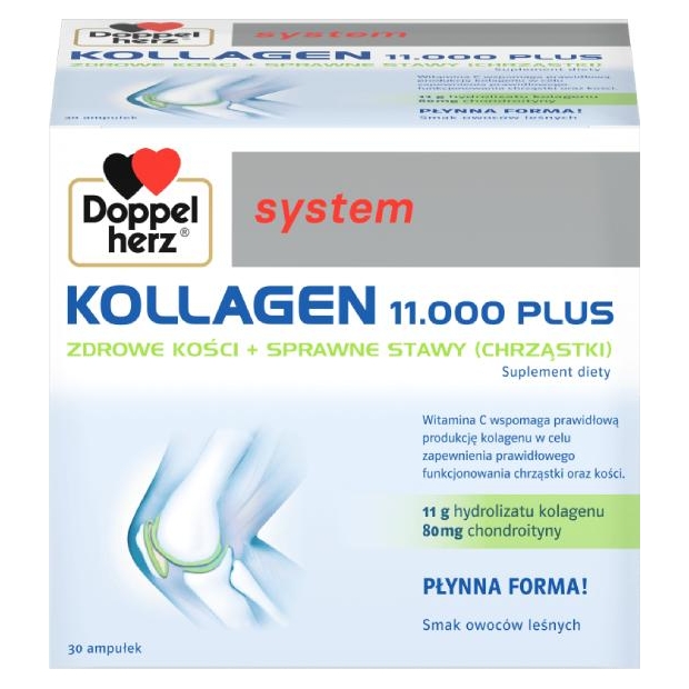 Doppelherz System Kollagen 11.000 PLUS | drogeria-zdrowie.com.pl