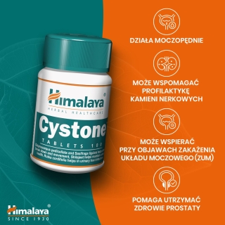 Cystone Himalaya 100 tabletek - zdjęcie poglądowe #15