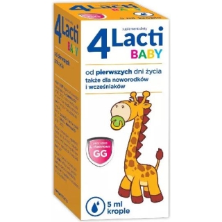4 LACTI BABY krople 5 ml