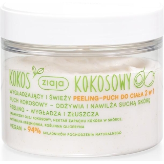 ZIAJA KOKOS KOKOSOWY Peeling-puch do ciała 270 ml