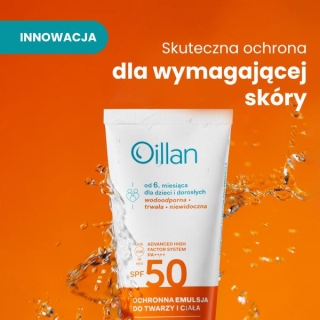 Oillan SUN Emulsja do twarzy i ciała od 6. miesiąca życia 100 ml - zdjęcie poglądowe #19