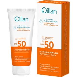 Oillan SUN Emulsja do twarzy i ciała od 6. miesiąca życia 100 ml - zdjęcie poglądowe #12