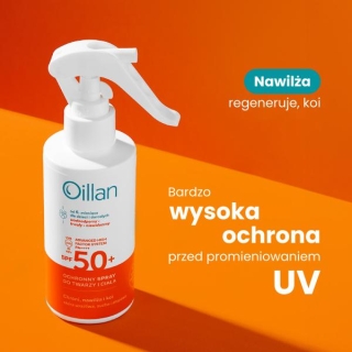 Oillan SUN Dermo-spray przeciwsłoneczny do twarzy i ciała SPF 50+ 125 ml - zdjęcie poglądowe #9