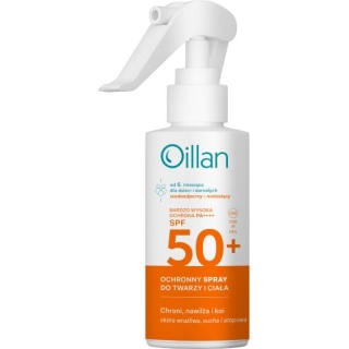 Oillan SUN Dermo-spray przeciwsłoneczny do twarzy i ciała SPF 50+ 125 ml - zdjęcie poglądowe #7