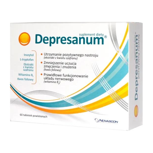 Depresanum 60 tabletek | drogeria-zdrowie.com.pl