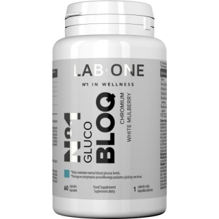 Lab One Gluco Bloq 60 kapsułek data ważności: 12.2024