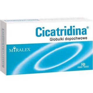 Cicatridina globulki dopochwowe 10 globulek