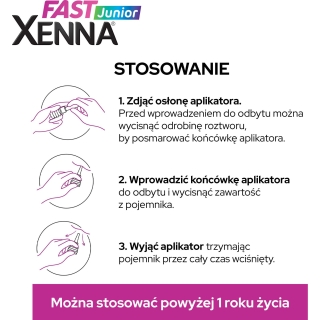 XENNA FAST JUNIOR Mikrowlewki doodbytnicze, 6 sztuk - zdjęcie poglądowe #16