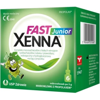 XENNA FAST JUNIOR Mikrowlewki doodbytnicze, 6 sztuk - zdjęcie poglądowe #10