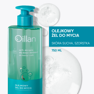 OILLAN Olejkowy żel do mycia, 750 ml - zdjęcie poglądowe #13