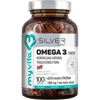 MYVITA OMEGA 3 FORTE, 100 kapsułek