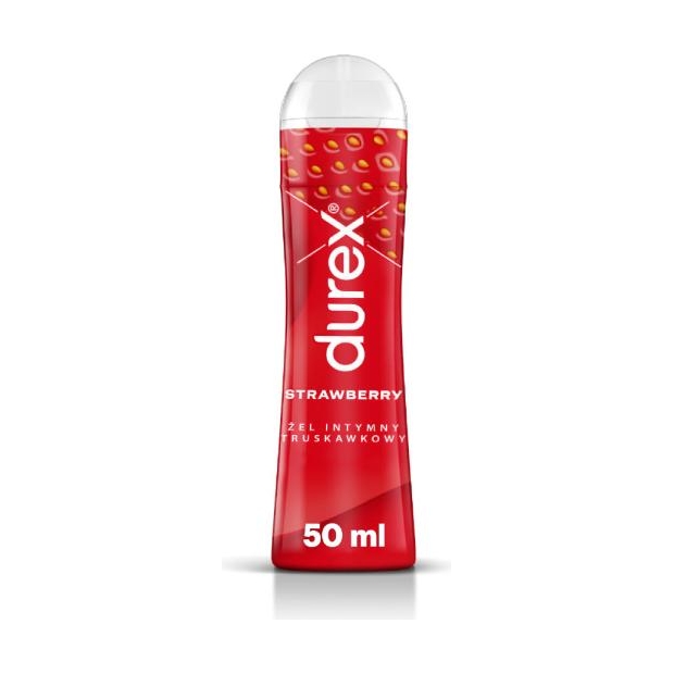 DUREX PLAY Żel intymny truskawkowy, 50 ml | drogeria-zdrowie.com.pl