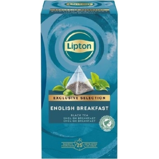 LIPTON English Breakfast herbata, 25 sztuk