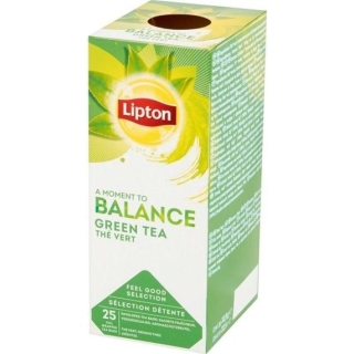 LIPTON Balance Green Tea herbata, 25 sztuk