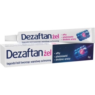 DEZAFTAN MED żel na afty i pleśniawki, 8 g