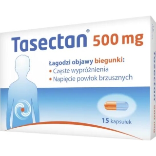 TASECTAN 0,5 g, 15 kapsułek