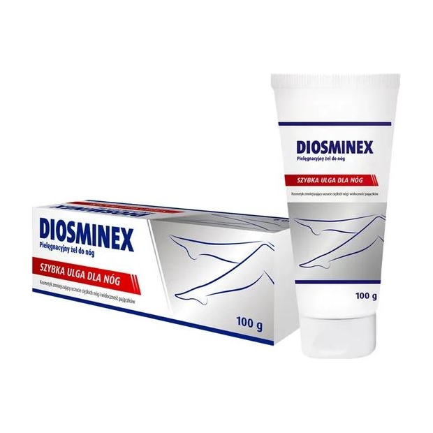 DIOSMINEX Szybka Ulga Dla Nóg Żel, 100 g | drogeria-zdrowie.com.pl
