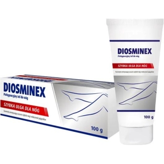 DIOSMINEX Szybka Ulga Dla Nóg Żel, 100 g