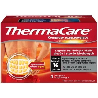 THERMACARE Kompresy na plecy i biodra rozgrzewające, 4 sztuki