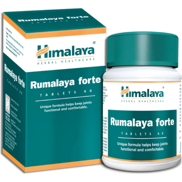 HIMALAYA RUMALAYA FORTE Wspomagająco przy bólach stawów, 60 tabletek | drogeria-zdrowie.com.pl