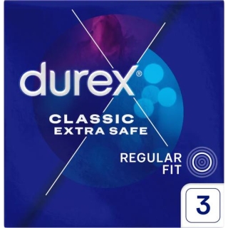 DUREX Extra Safe Prezerwatywy, 3 sztuki