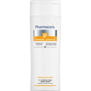 PHARMACERIS P PURI-ICHTILIUM Żel do mycia ciała i skóry głowy, 250 ml