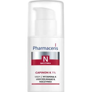 PHARMACERIS N CAPINON K 1% Krem uszczelniający naczynka z witamina K, 30 ml