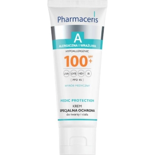 PHARMACERIS A MEDIC PROTECTION Krem specjalna ochrona do twarzy i ciała SPF 100+, 75 ml