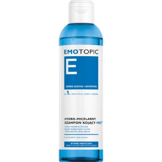 EMOTOPIC Med+ Hydro-micelarny szampon do mycia włosów kojący, 250 ml
