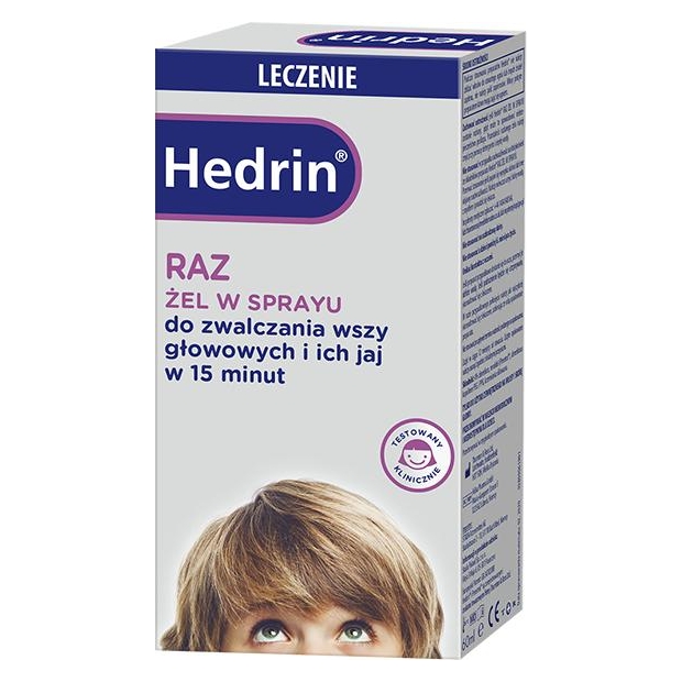 HEDRIN RAZ Żel w sprayu, 60 ml | drogeria-zdrowie.com.pl