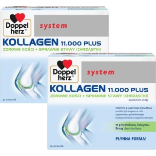 2 x Doppelherz System Kollagen 11.000 PLUS